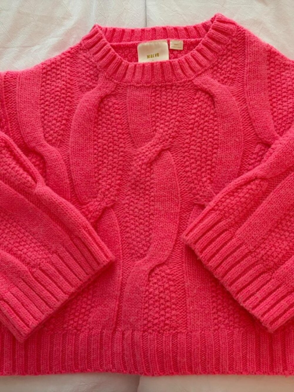 Anthropologie Women's Pink Jumper